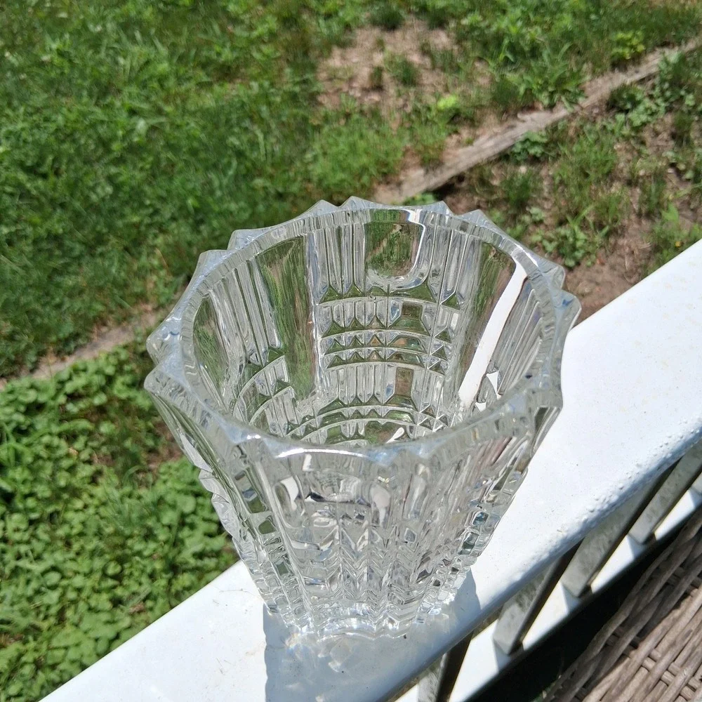 Vintage Cut Crystal Glass AMC15 8